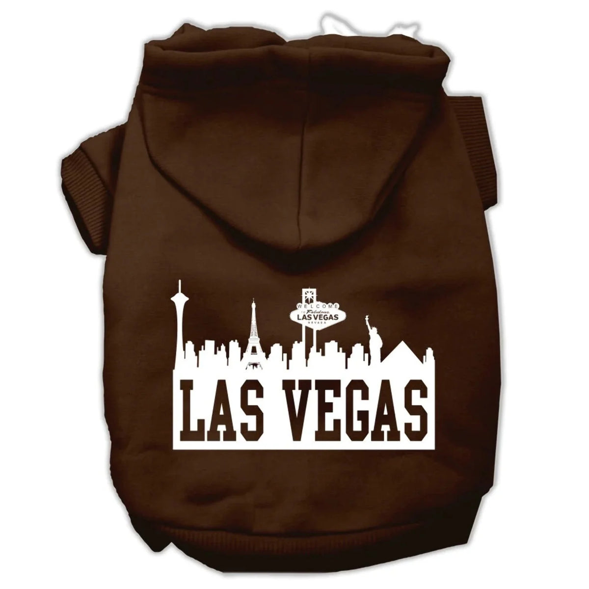 Blue Screen Print Pet Hoodie A546541