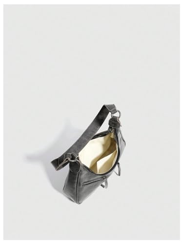 Hobo PU Leather Clutch Shoulder Bag V825739