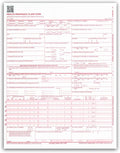 CMS 1500 Claim Forms 1000 per Box Y9671