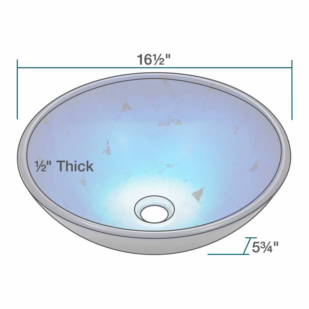 Glass Vessel Sink C3786