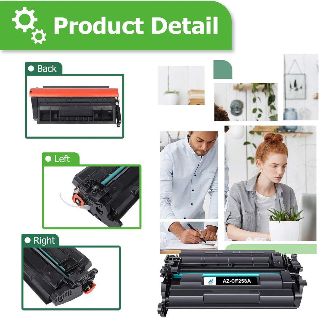Black 4-Pack Toner Cartridge for HP Printer A839076