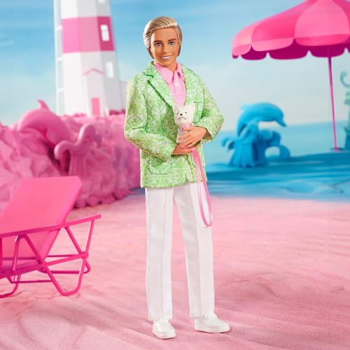 Ken Doll in Pastel Suit with Dog G331992