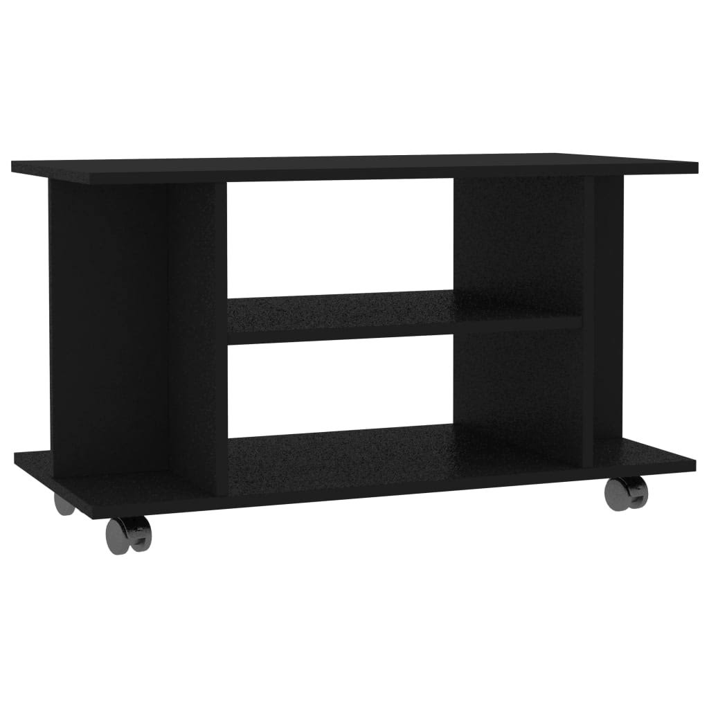 Sonoma Oak Chipboard TV Cabinet with Castors P381