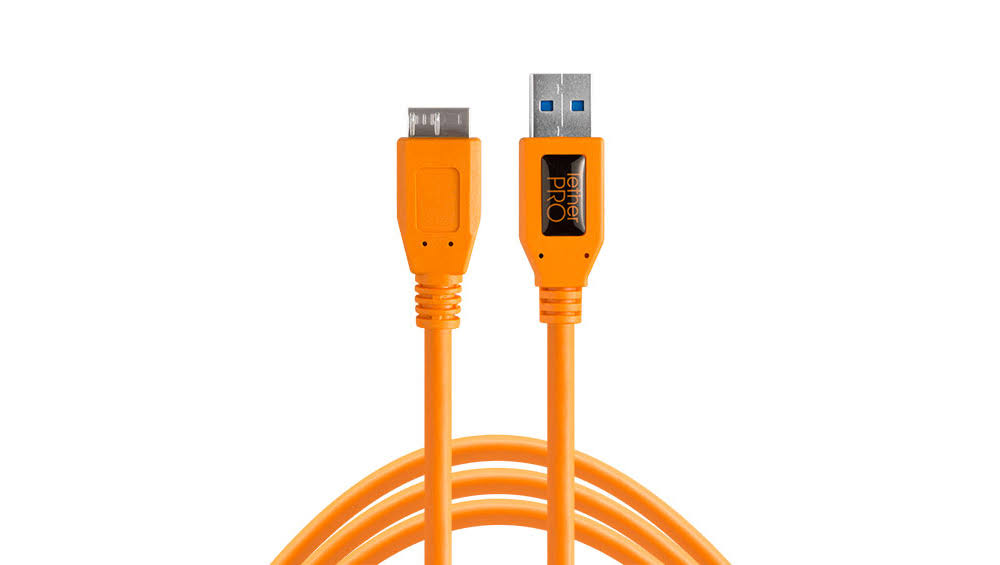 Orange USB 2.0 A Male to Mini-B 8-Pin Cable Starter Kit K1988