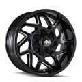 Black Milled 20x9 8x180 18mm Wheel V120548