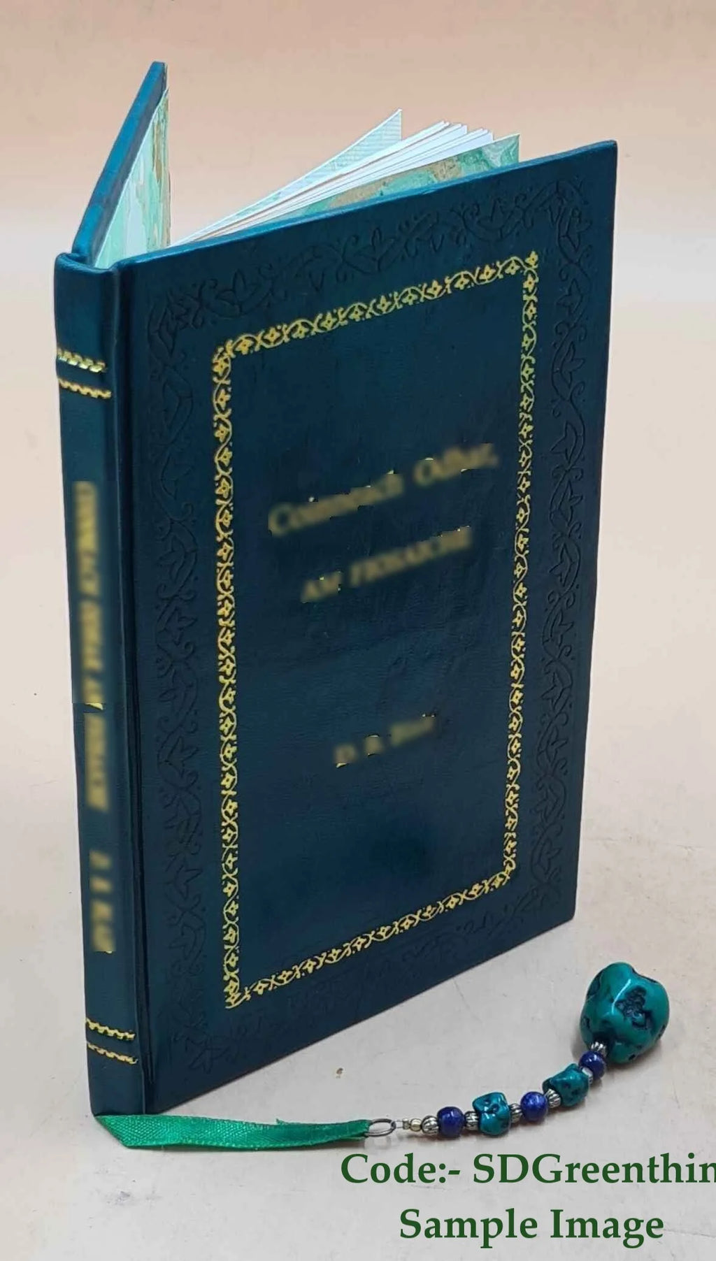 Premium Leather Bound Book L838649
