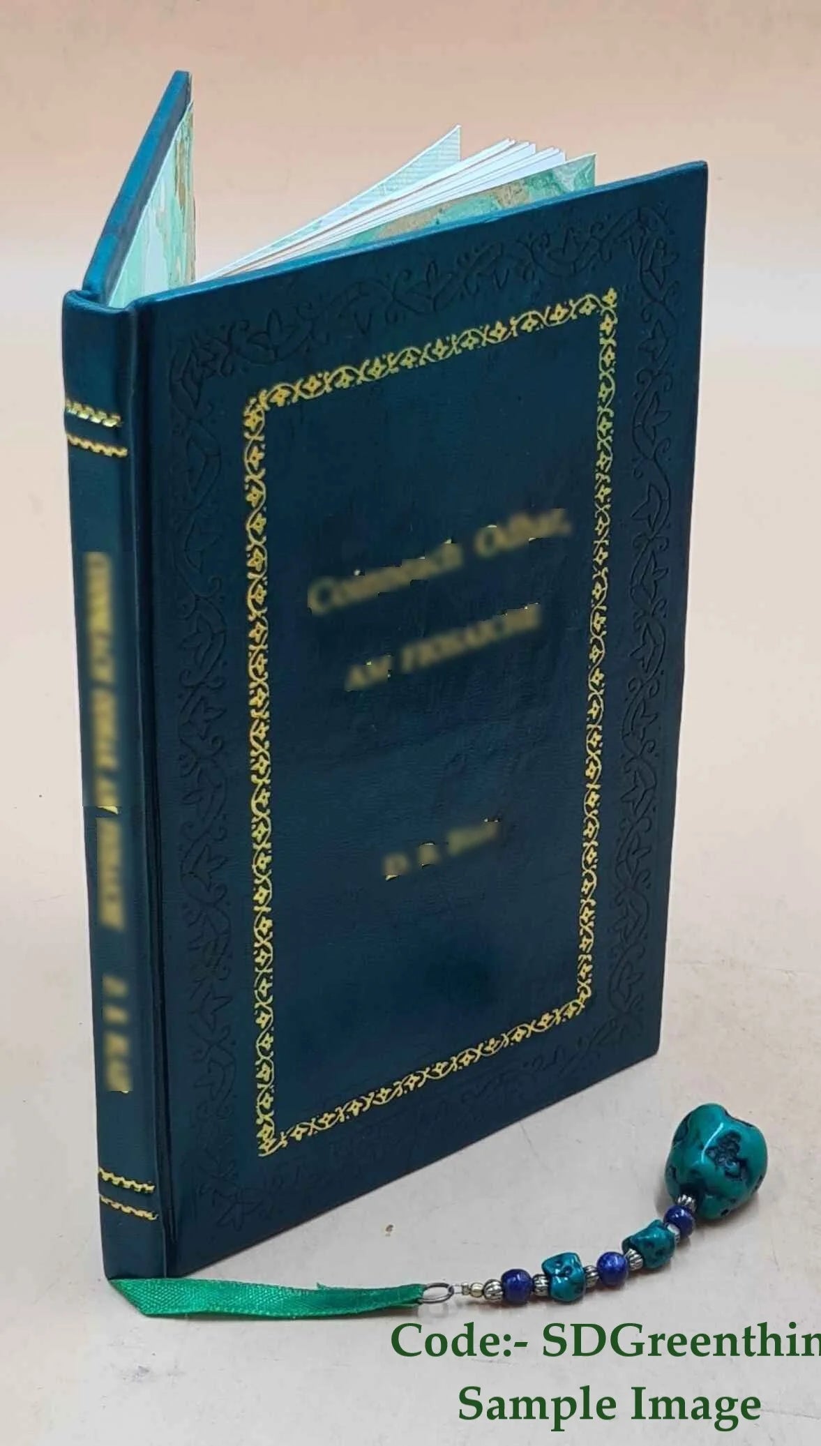 Premium Leather Bound Book L838649