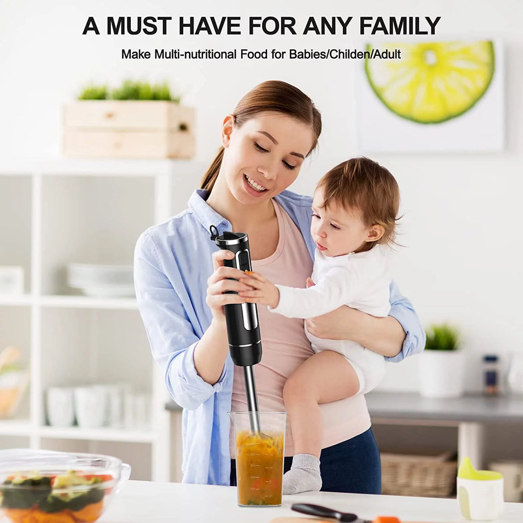 Hand Blender 500 Watt 8 Speed Black U31967