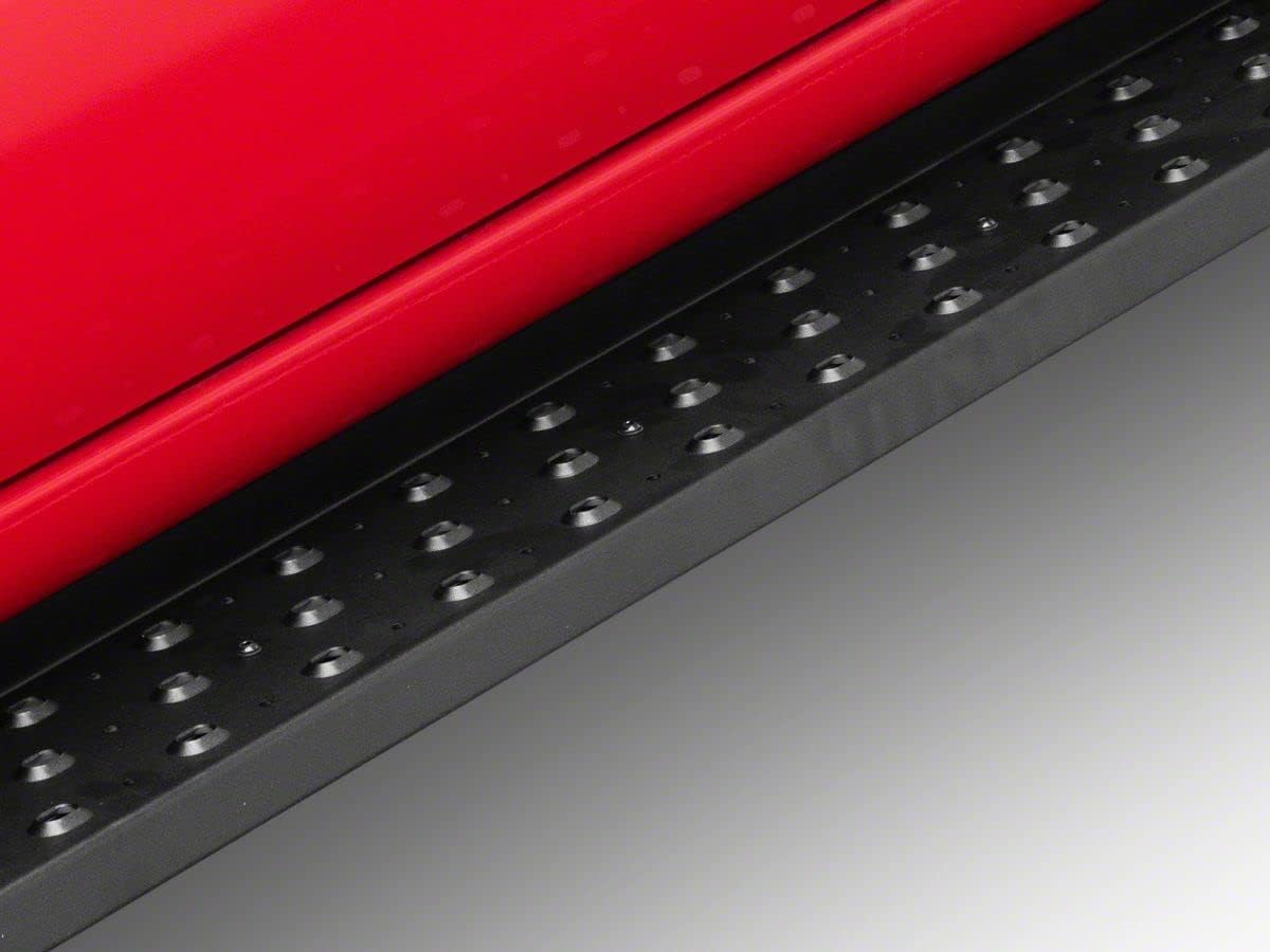 Black Steel Running Boards Y863