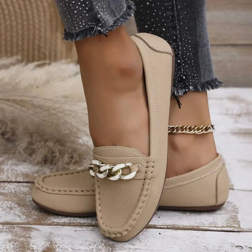 Leather Loafers F8193