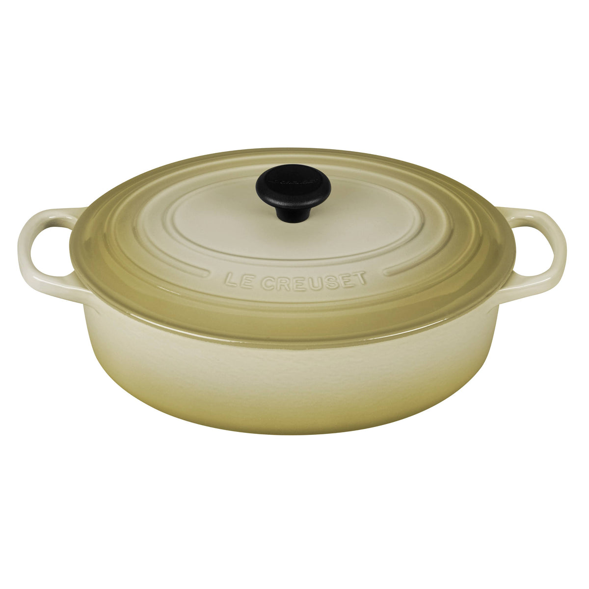 Enameled Cast Iron 3.5 Quart Oval Wide French Oven Q927606