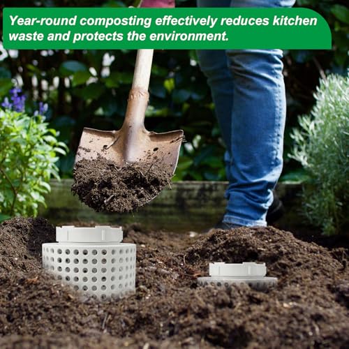 2 PCS Inground Compost Bin Kit G38857
