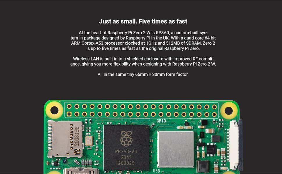 Raspberry Pi Zero 2 W E9074