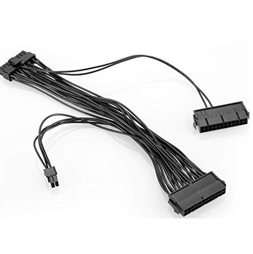 24 Pin Extension Cable Splitter Adapter Kit Black W271