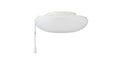 11-Light Bowl Ceiling Fan Light Kit White V3598