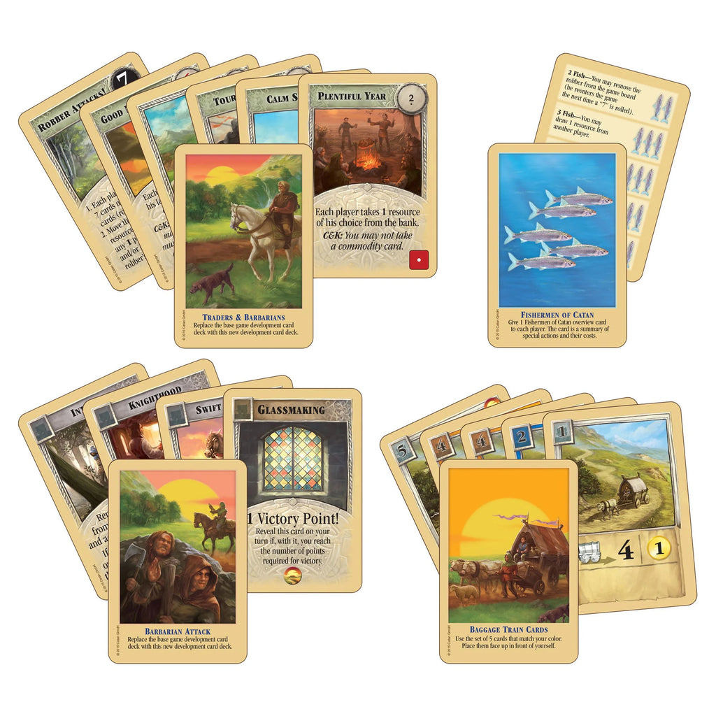 Catan Traders & Barbarians Expansion Board Game N5513