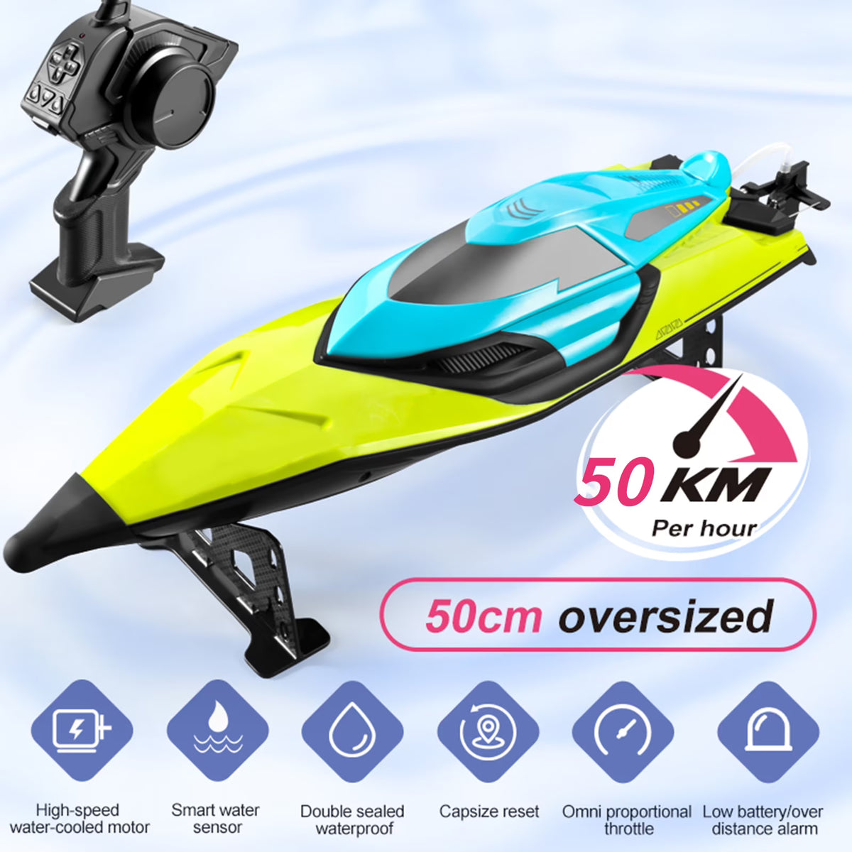 Remote Control Boat Toy with Low Battery Alarm Z908