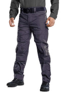 Men's Outdoor Hiking Cargo Work Pants with 10 Pockets E848