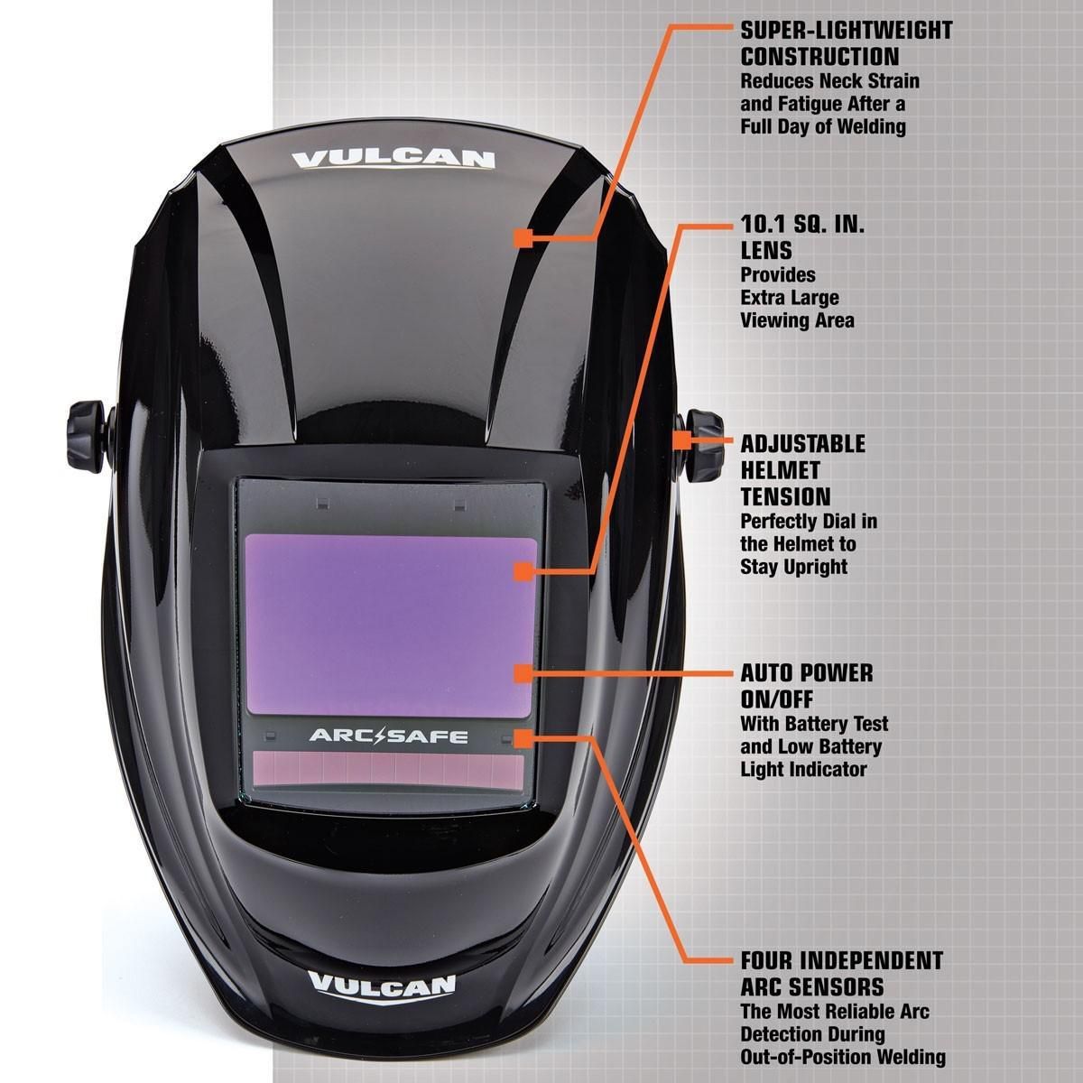 Auto-Darkening Welding Helmet Y513