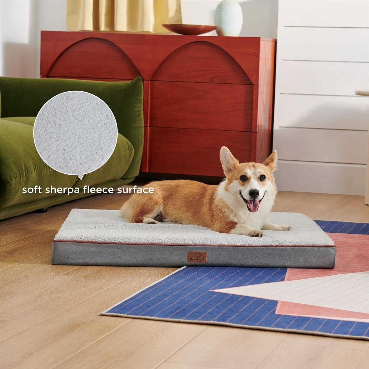 Waterproof Orthopedic Dog Bed with Removable Washable Cover Q81348