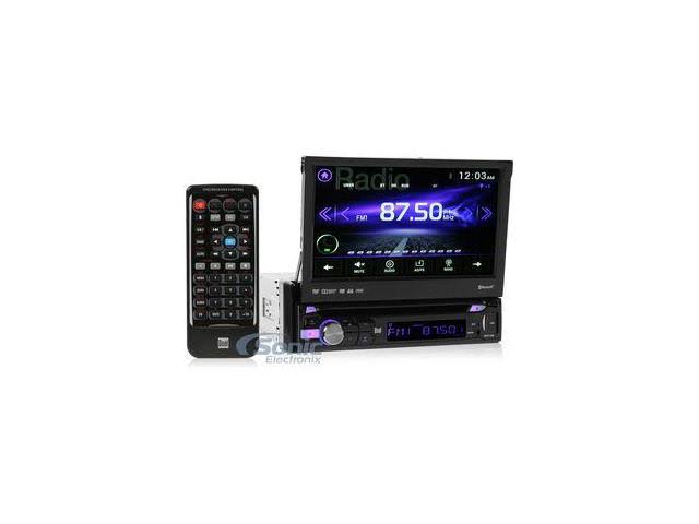 7x22 Single-DIN In-Dash DVD Receiver with Motorized Touchscreen W945