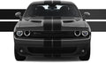 Dual 8" Racing Stripes for Dodge Challenger 2008 to 2019 Pack of 2 W50655