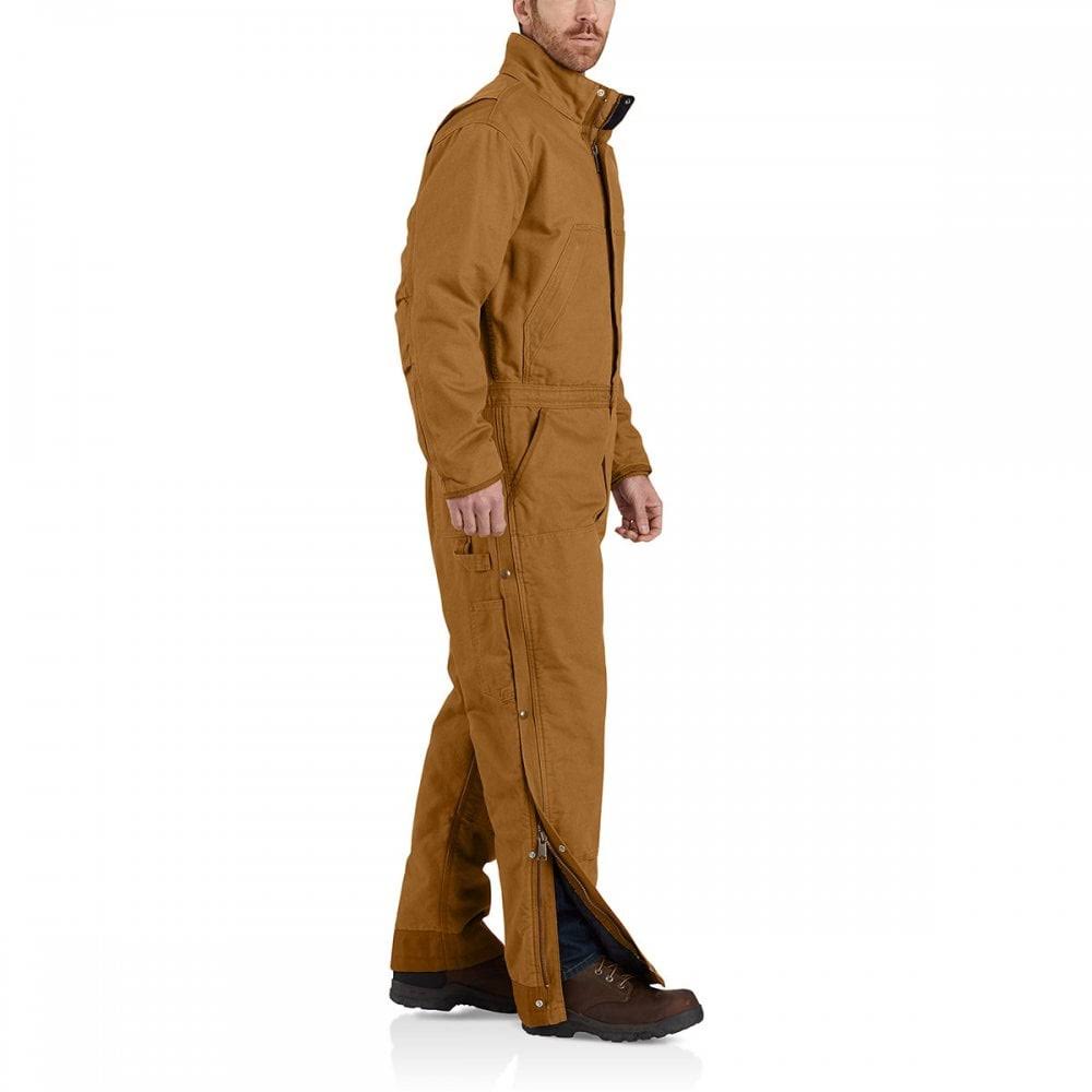 Brown Insulated Coverall F14083