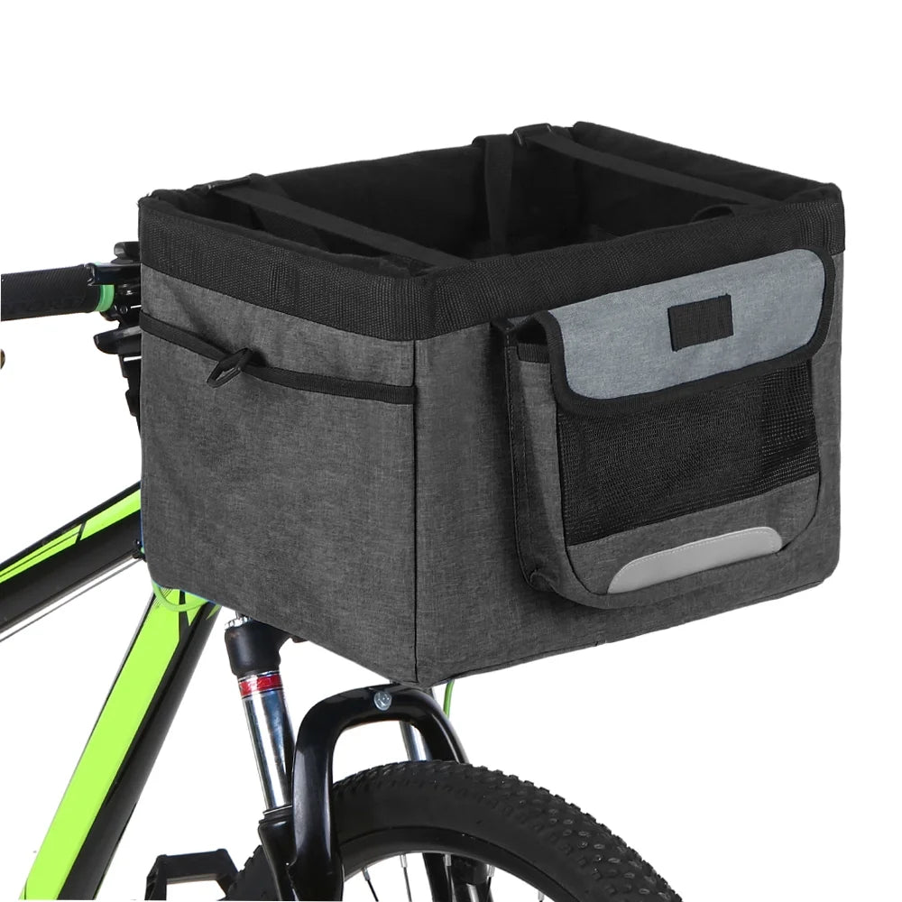 Foldable Bike Basket Carrier Tote Bag I391