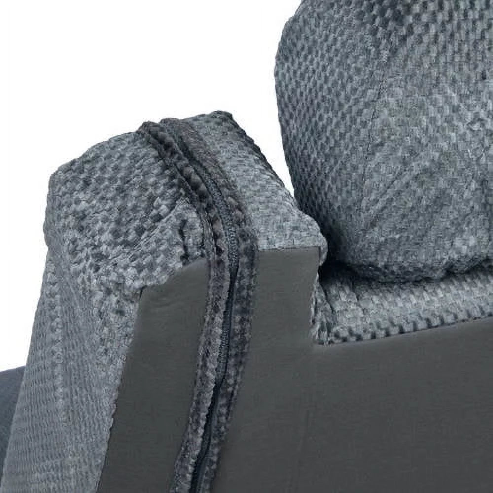 Pickup Truck Seat Covers with Built In Seat Belt Y579730