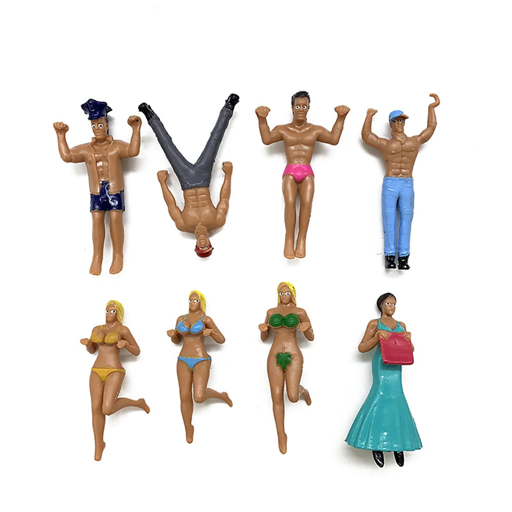 8Pcs Mini Dollhouse Pendant Decor G4553
