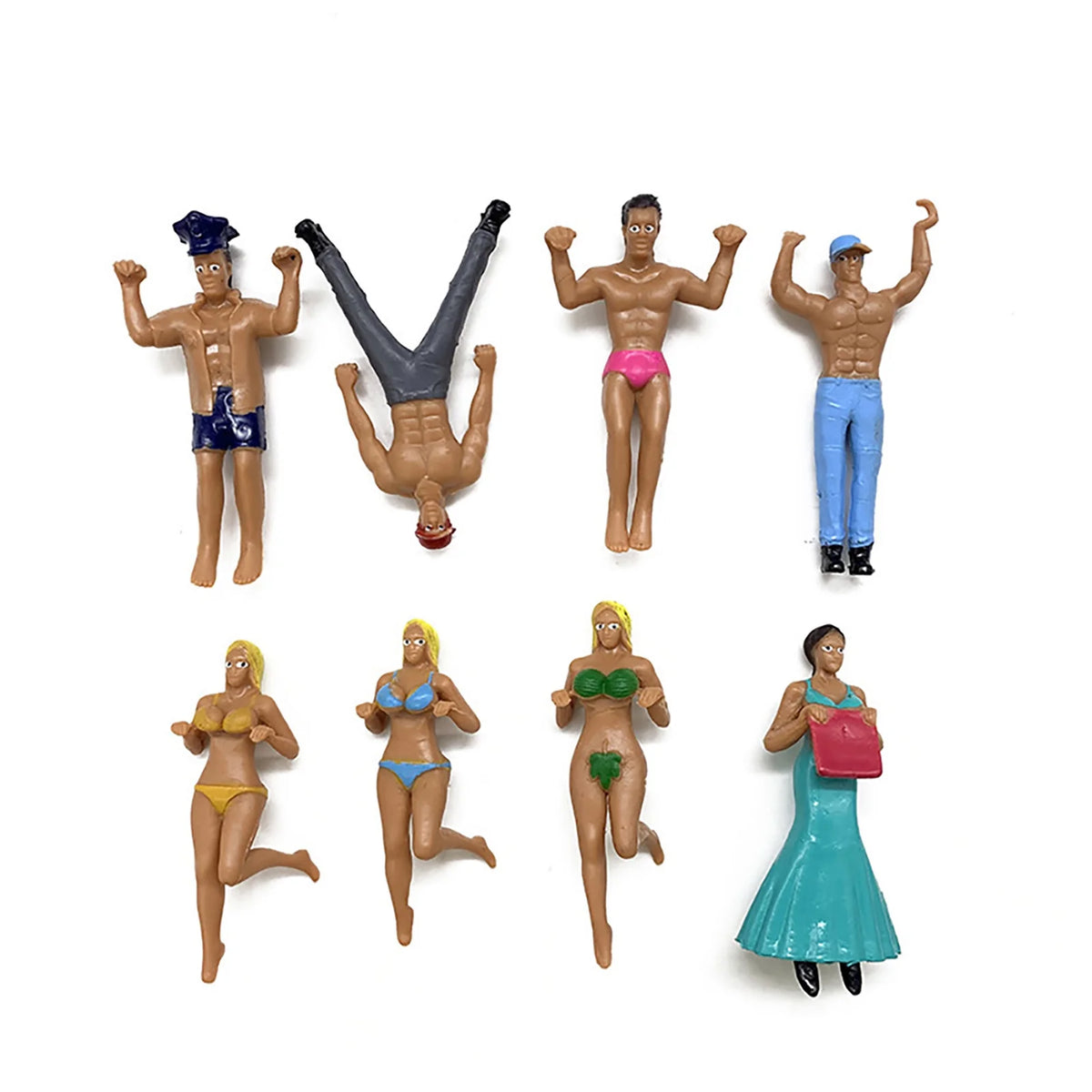 8Pcs Mini Dollhouse Pendant Decor G4553