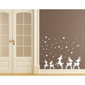 Snow Wall Decal 47in x 33in E849