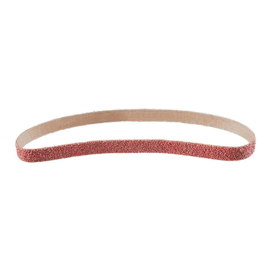 1/2 in. x 18 in. 36-Grit Aluminum Oxide Sanding Belts 3-Pack N256348
