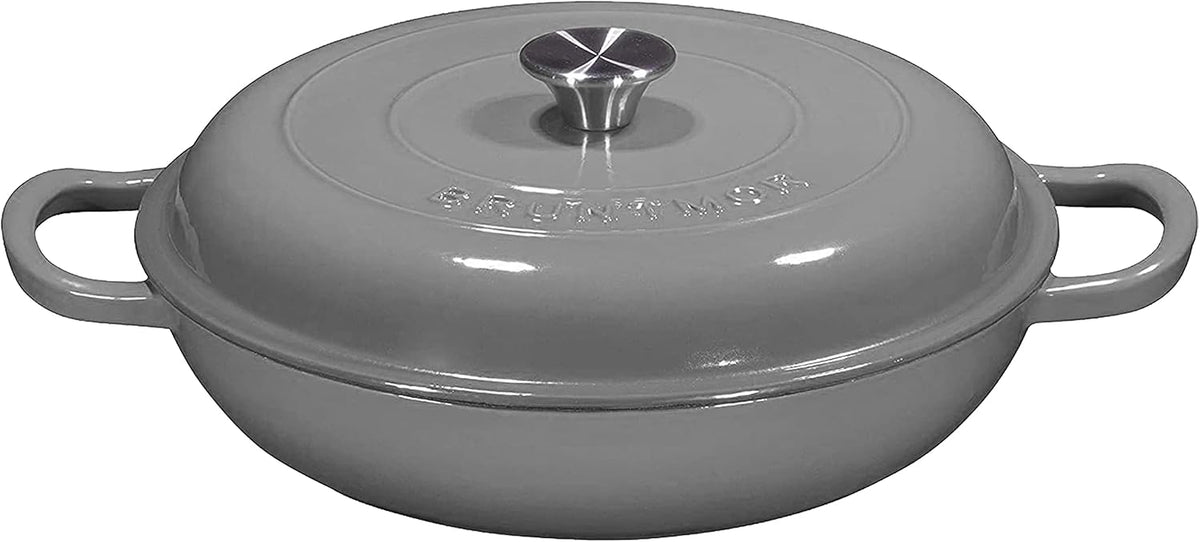 Enameled Nonstick Cast Iron Casserole Pan A511