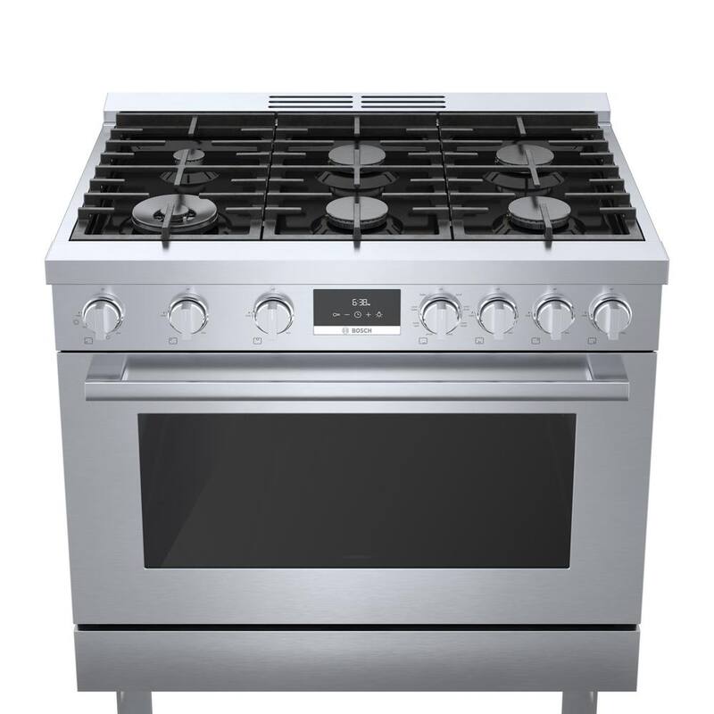 36 in. Dual Fuel Range with 6-Burners in Stainless Steel M890754