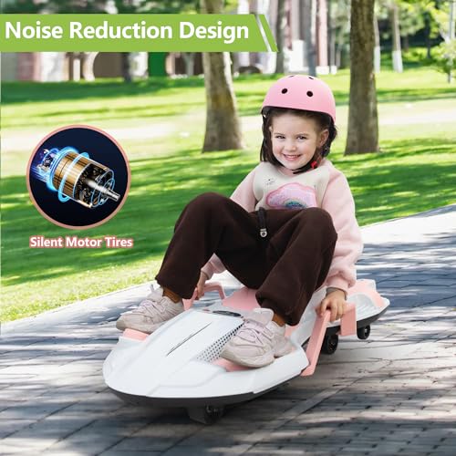 Electric Wiggle Car with Safety Handle Q86093