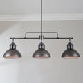 3-Light Kitchen Island Linear Industrial Pendant I307