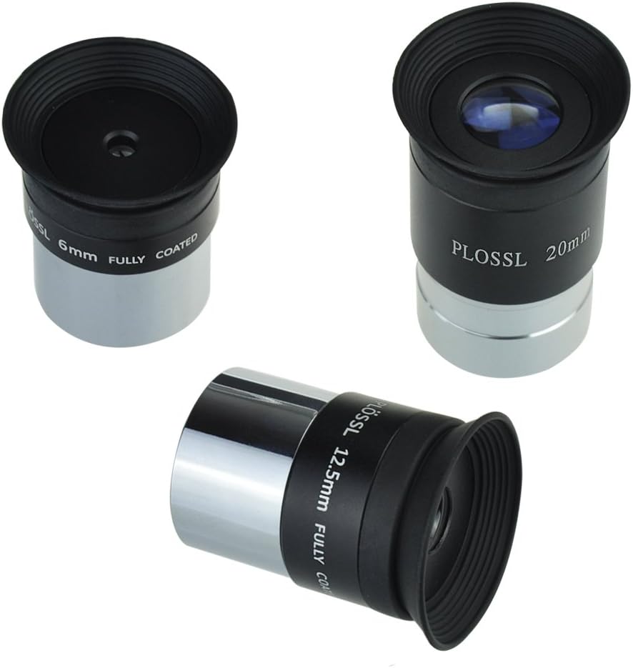 Astronomical Telescope Accessory Kit with Eyepieces, Filter Set, Barlow Lens J44304