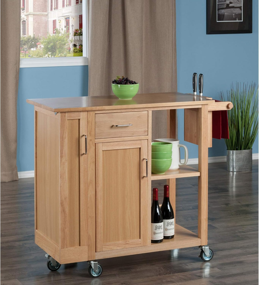 Natural Kitchen Cart E2811