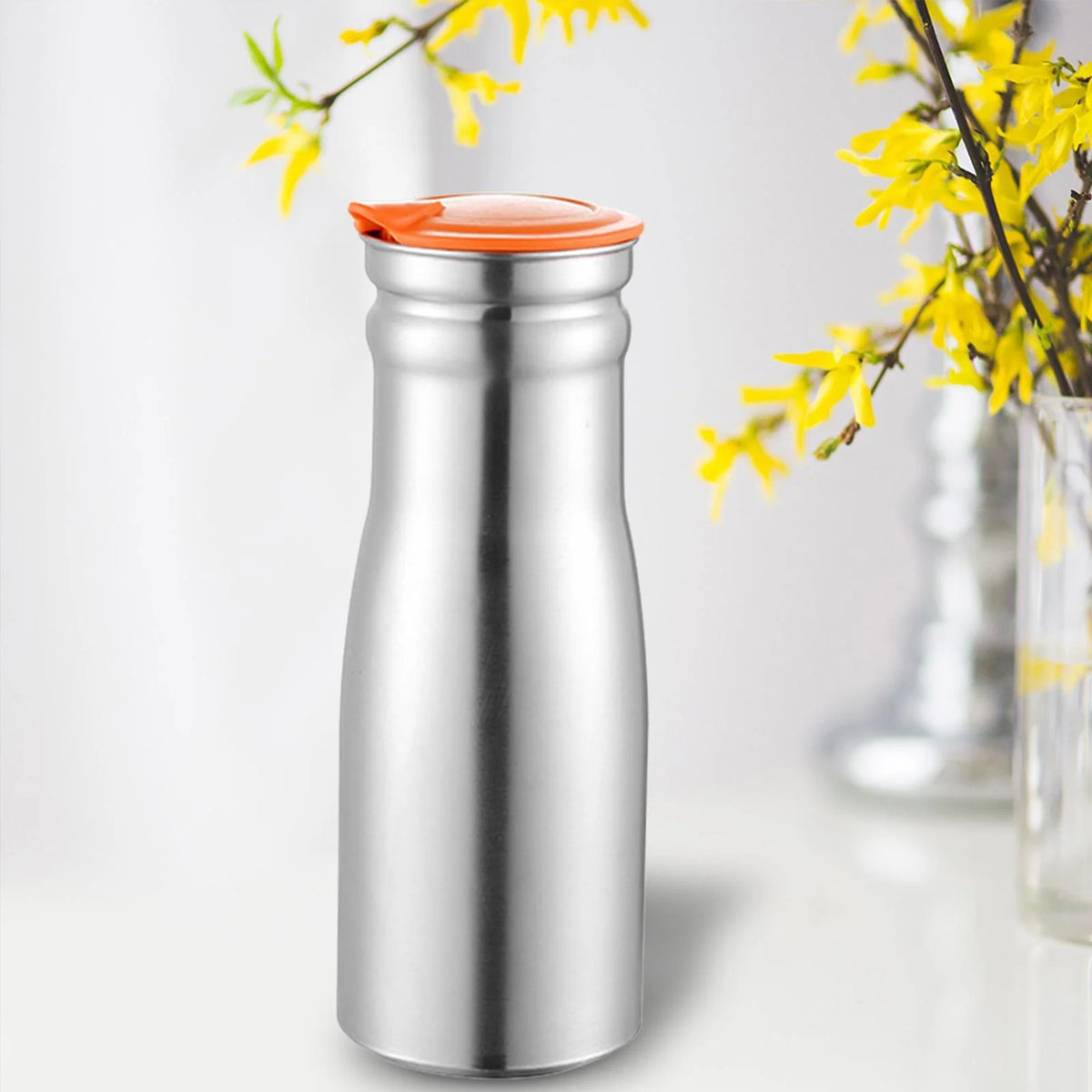 Stainless Steel Bottle with Lid Jug L8016