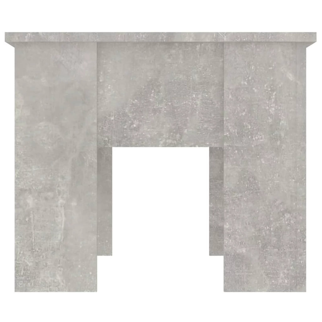 Coffee Table Concrete Gray Engineered Wood W34298