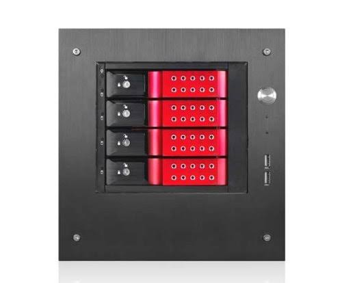 Compact 4X 3.5x22 Hotswap Trayless Mini-ITX Tower R305