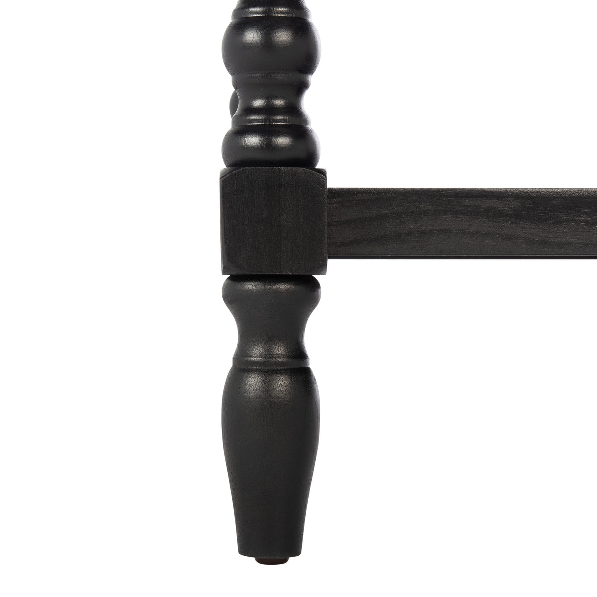 Black 3-Drawer Wood Console Table K7161