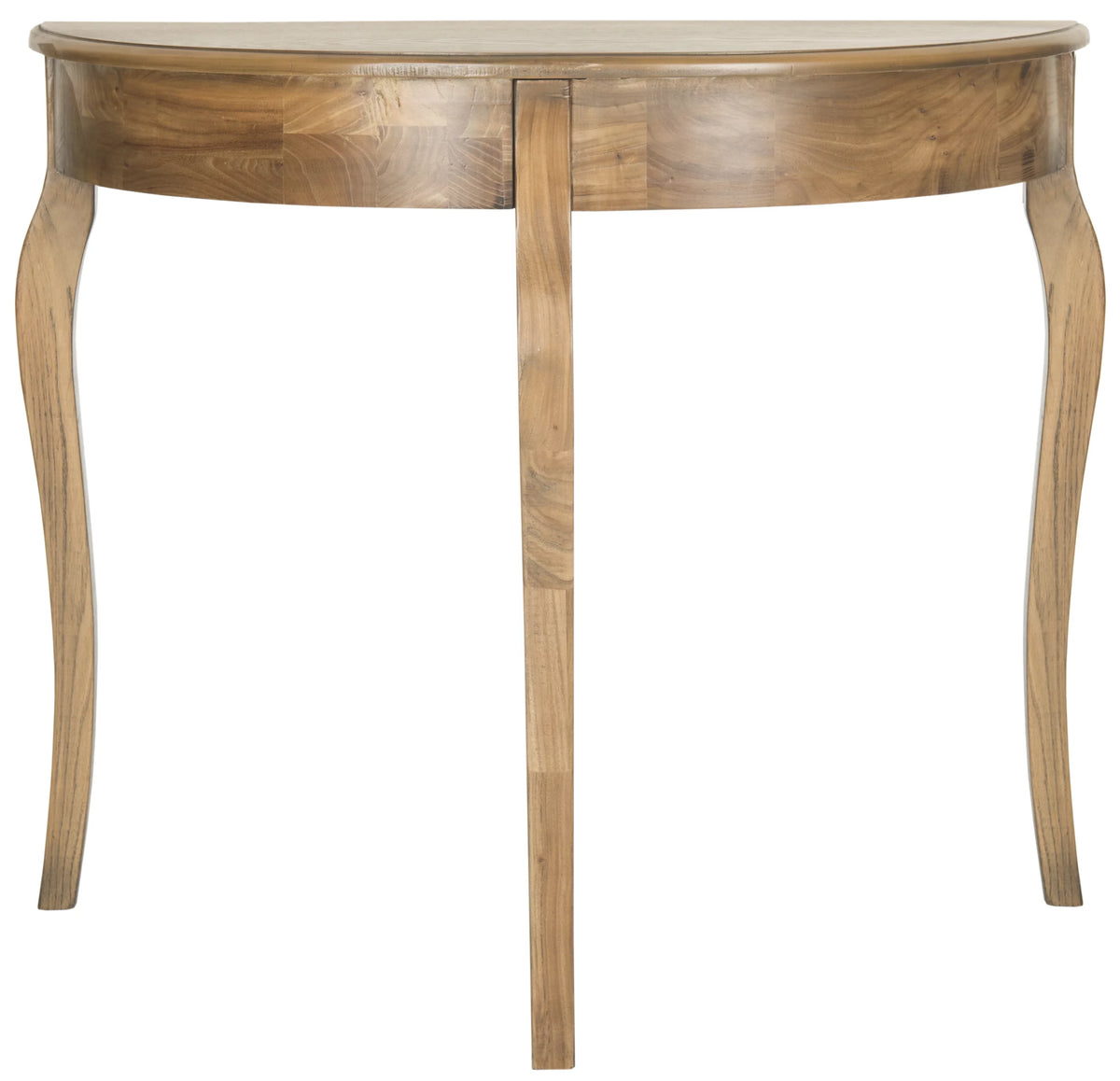 Oak Demilune Console B92235