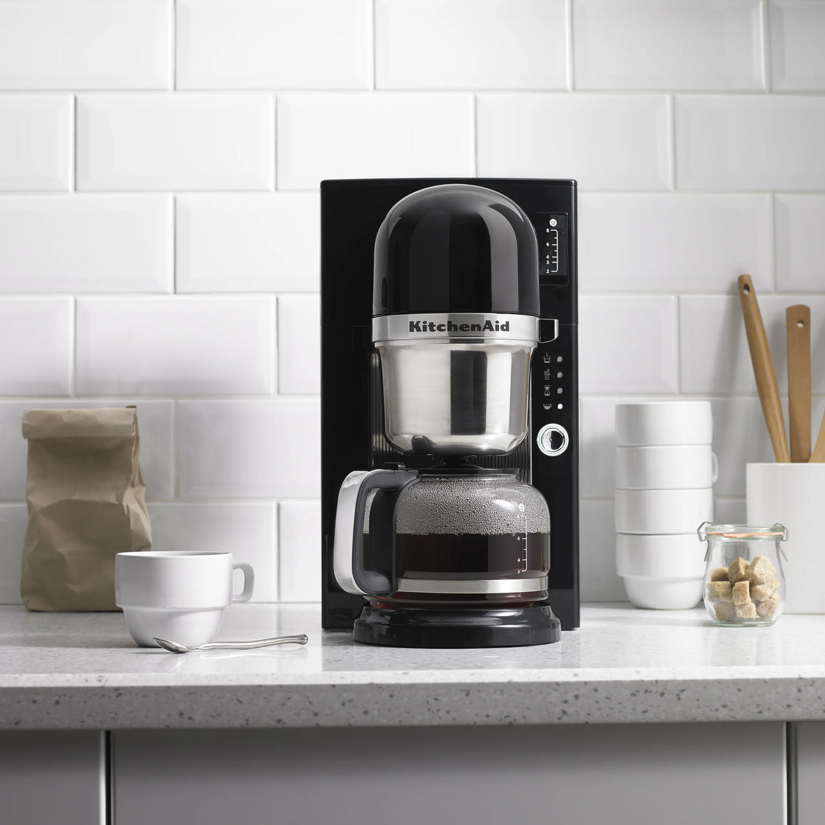 Pour Over Coffee Brewer Onyx Black W3780