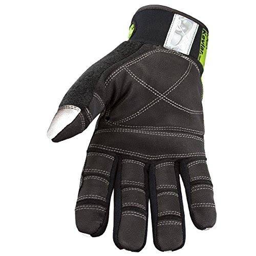 Lime Kevlar Lined Safety Glove X-Large A3544