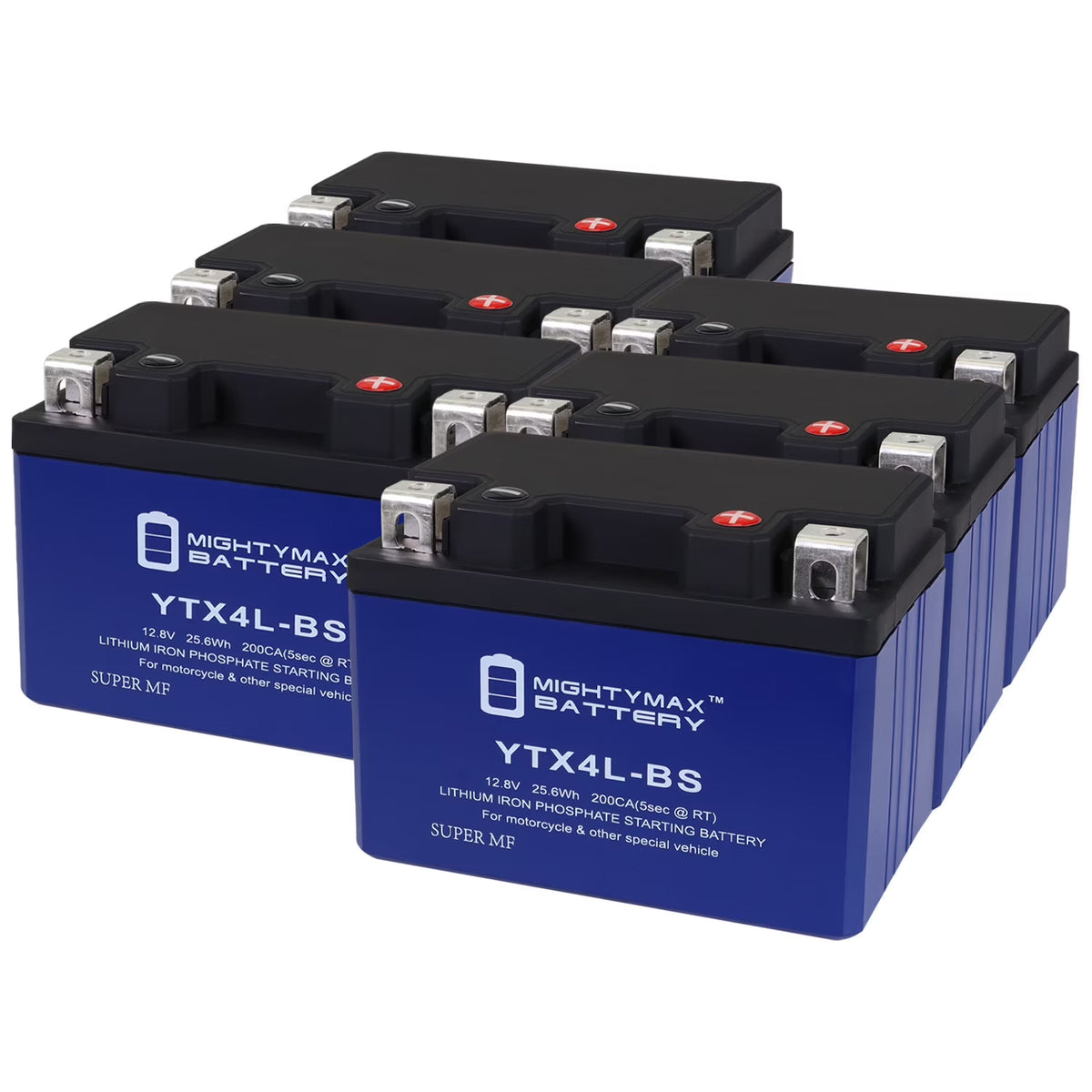 6 Pack Lithium Replacement Battery for Honda Scooters E386079