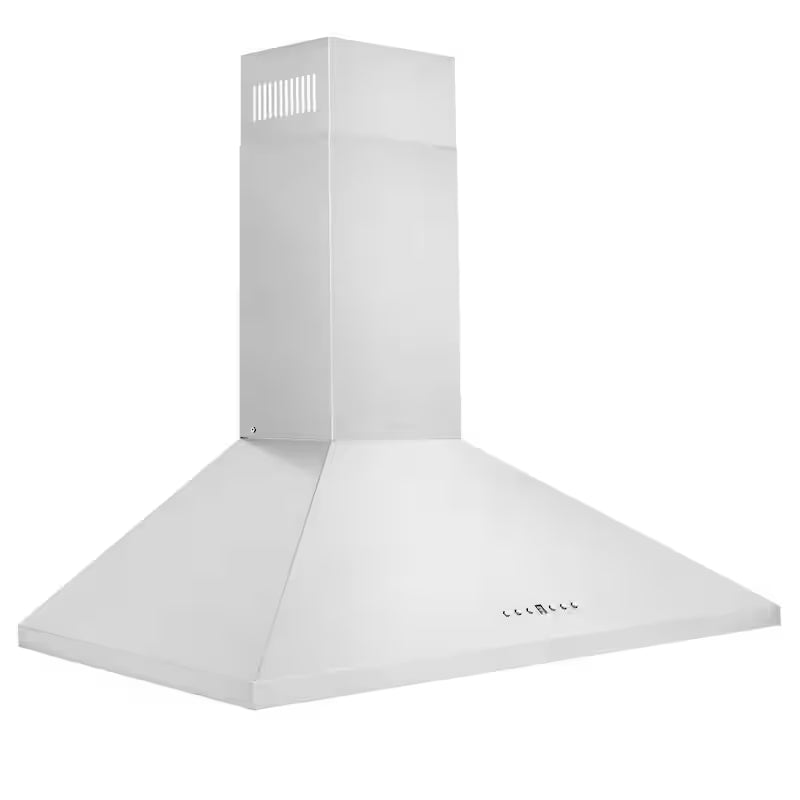 30 in. 400 CFM Convertible Wall Mount Range Hood in Stainless Steel A282180