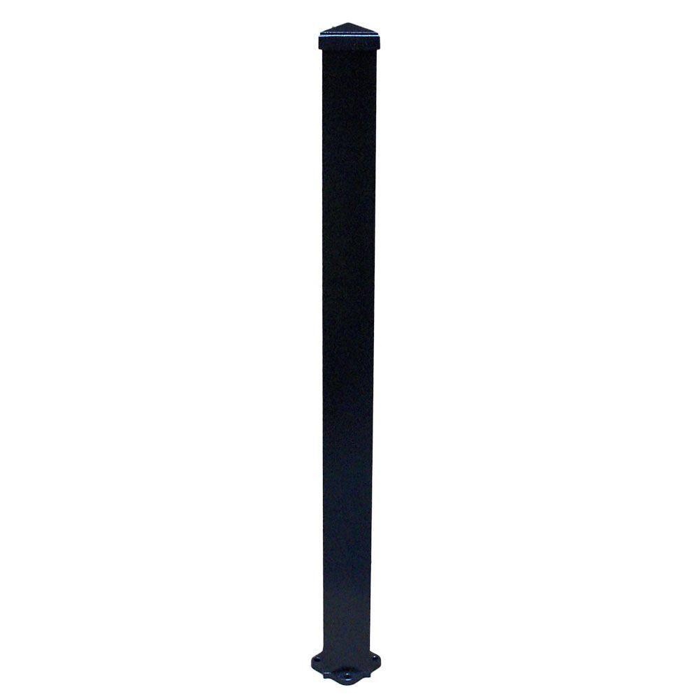 Textured Black Structural Aluminum Post C83548