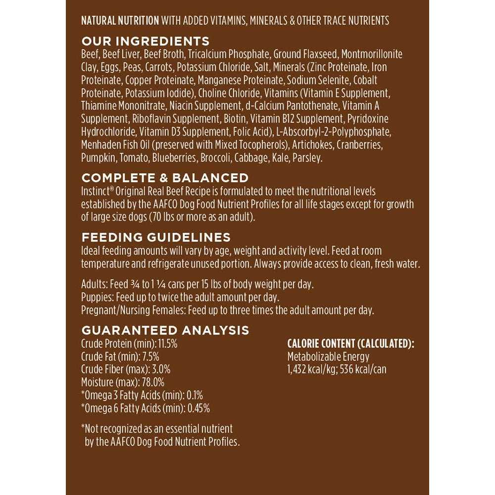 Grain-Free Beef Canned Dog Food N9148